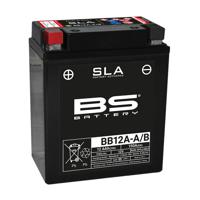 BS BATTERY Batterij gesloten onderhoudsvrij, Batterijen voor motor & scooter, BB12A-A/B SLA