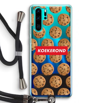 Koekerond: Huawei P30 Pro Transparant Hoesje met koord