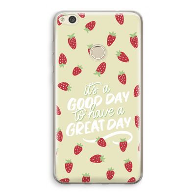 Don't forget to have a great day: Huawei Ascend P8 Lite (2017) Transparant Hoesje