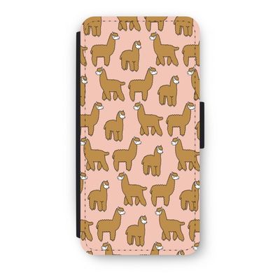 Alpacas: iPhone 8 Flip Hoesje
