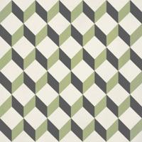 JOS. Hidro VLtegel Decor 197X197 Upsidedown Lime 8.3mm Mat