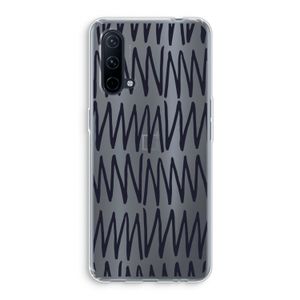 Marrakech Zigzag: OnePlus Nord CE 5G Transparant Hoesje