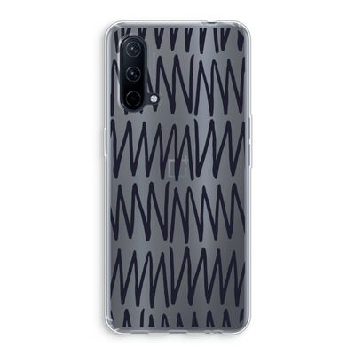 Marrakech Zigzag: OnePlus Nord CE 5G Transparant Hoesje