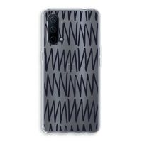 Marrakech Zigzag: OnePlus Nord CE 5G Transparant Hoesje