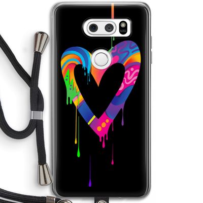 Melts My Heart: LG V30 Transparant Hoesje met koord