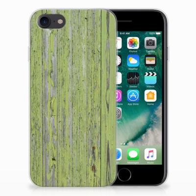 iPhone SE 2022 | SE 2020 | 8 | 7 | Bumper Hoesje | Green Wood