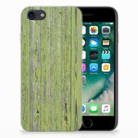 iPhone SE 2022 | SE 2020 | 8 | 7 | Bumper Hoesje | Green Wood