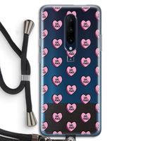 GIRL POWER: OnePlus 7 Pro Transparant Hoesje met koord