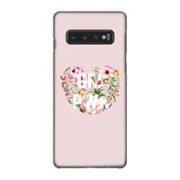 GRL PWR Flower: Samsung Galaxy S10 4G Volledig Geprint Hoesje