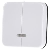 6545-214  - Cover plate for dimmer white 6545-214 - thumbnail
