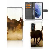 Samsung Galaxy S22 Plus | Telefoonhoesje | Met pasjeshouder | Design Cowboy
