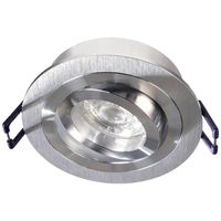 Deko Light Einbauring 80 GU5.3 110222 Plafondinbouwring LED, Halogeen GU5.3, MR16 35 W Zilver
