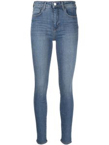 L'Agence jean skinny à taille haute - Bleu