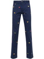 Polo Ralph Lauren pantalon à logo brodé - Bleu