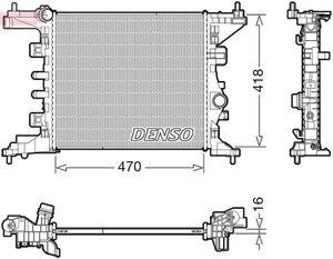 Radiateur DRM20121