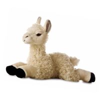 Pluche lama of alpaca knuffeldier 29 cm   -