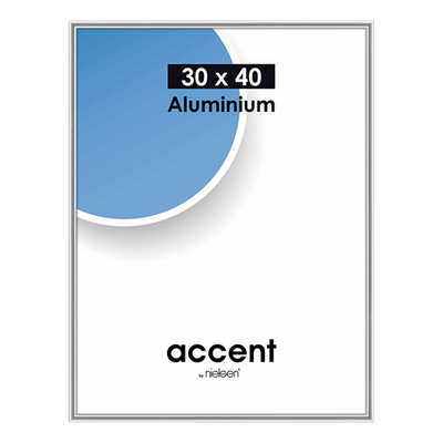 Nielsen Design nielsen fotolijst 52423 accent glanzend zilver 30x40 cm
