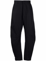 Tom Wood pantalon à coupe carotte - Noir