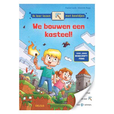Deltas We bouwen een kasteel! - ik leer lezen met beeldjes