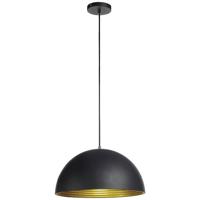 SLV FORCHINI M 40 155910 Hanglamp E27 40 W Zwart - thumbnail