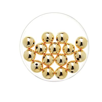 45x stuks metallic sieraden maken kralen in het goud van 8 mm