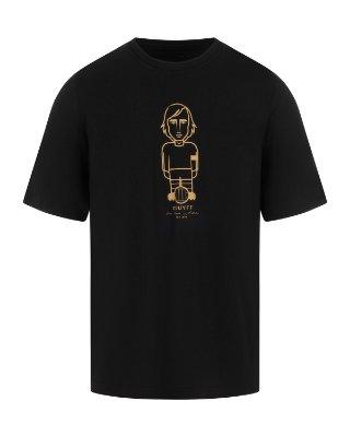 Cruyff - Avatar T-Shirt - Zwart/ Goud