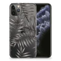 Apple iPhone 11 Pro | TPU Case | Leaves Grey