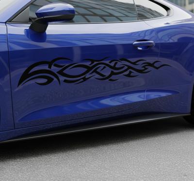 Autosticker lange tribale vlam