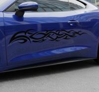 Autosticker lange tribale vlam