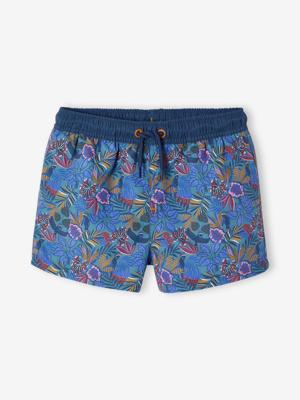 Zwemshort voor jongens capsule Liberty blauw