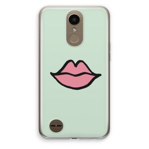 Kusje: LG K10 (2017) Transparant Hoesje