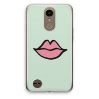 Kusje: LG K10 (2017) Transparant Hoesje