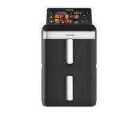 Friteuse zonder vet met twee manden Taurus Air Duo Slim