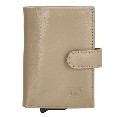 Double-D Portemonnee met Safety Wallet RFID Licht Taupe