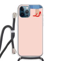 High heels: iPhone 12 Pro Max Transparant Hoesje met koord
