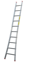 Little jumbo Enkele ladder SuperPRO met uitgebogen bomen - 18 sporten - 1250200118
