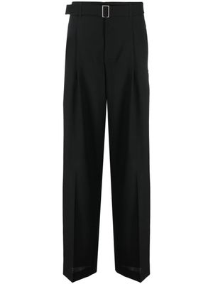 Études Studio pantalon droit à taille haute - Noir