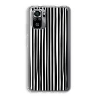 Stripes: Xiaomi Redmi Note 10S Transparant Hoesje Stripes: Xiaomi Redmi Note 10S Transparant Hoesje