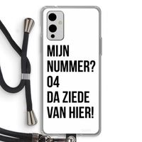 Da ziede van hier: OnePlus 9 Transparant Hoesje met koord