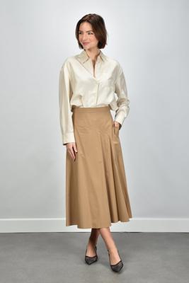 Weekend Max Mara rok Zattera 010 tobacco