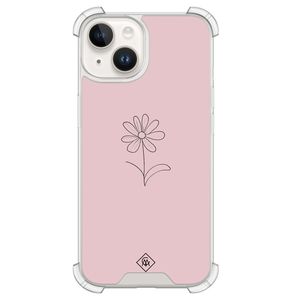 iPhone 14 shockproof hoesje - Madeliefje