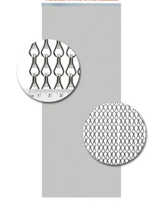 Vliegengordijn Aluminium Mini Zilver - 100cm x 240cm