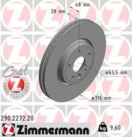 Remschijf Coat Z 290227220
