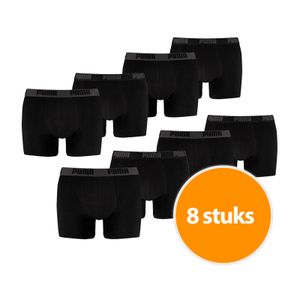 Puma Boxershorts 8-pack Zwart-XL