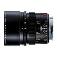 Leica APO-Summicron-M 90mm f/2.0 ASPH M-mount objectief Zwart