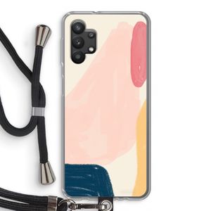 Saturday Flow: Samsung Galaxy A32 5G Transparant Hoesje met koord
