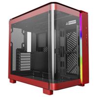 MONTECH KING 95 Tempered Glass ARGB Midi-tower PC-behuizing Rood - thumbnail