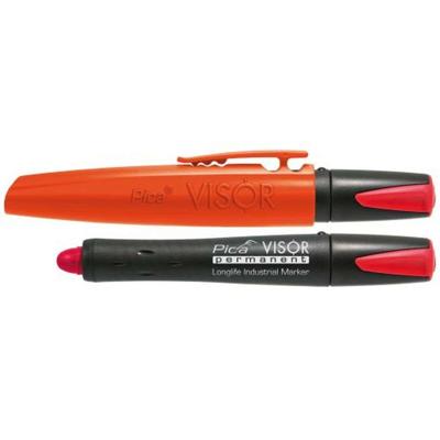 Markeerstift Pica Permanent Rood industrial