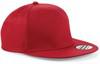 Beechfield CB610 5 Panel Snapback Rapper Cap - Classic Red - One Size