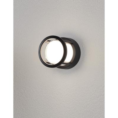 Lyora Design wandlampAgosto rond antraciet - 9207615